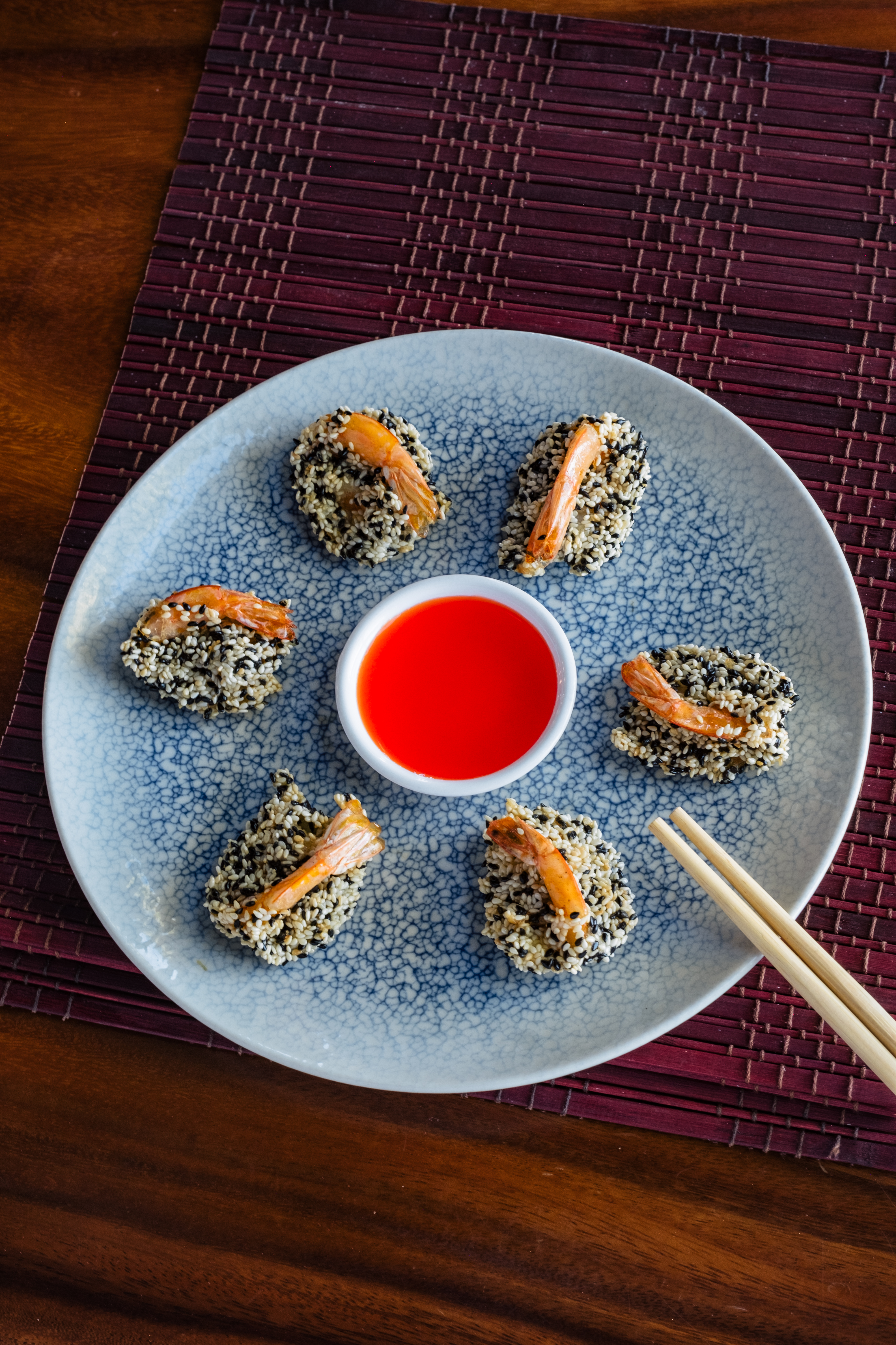 Plato de fusión asiática